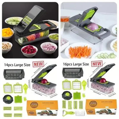 16 in 1 Multifunctional Vegetable Chopper and Slicer
