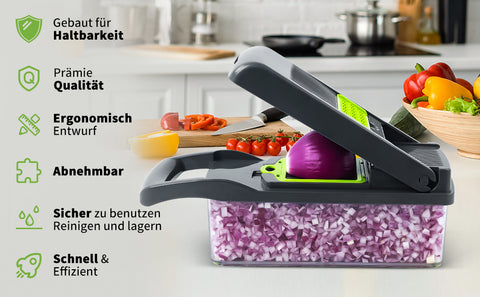 16 in 1 Multifunctional Vegetable Chopper and Slicer